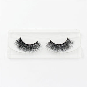 LEHUAMAO 3D Mink Eyelash Fluffy Cross Thick Natural Fake Eyelashes Lashes Dramatic Makeup Eye Lashes Handmade False Eyelash