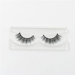 LEHUAMAO 3D Mink Eyelash Fluffy Cross Thick Natural Fake Eyelashes Lashes Dramatic Makeup Eye Lashes Handmade False Eyelash