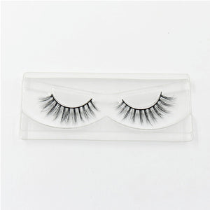 LEHUAMAO 3D Mink Eyelash Fluffy Cross Thick Natural Fake Eyelashes Lashes Dramatic Makeup Eye Lashes Handmade False Eyelash