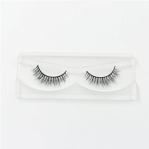 LEHUAMAO 3D Mink Eyelash Fluffy Cross Thick Natural Fake Eyelashes Lashes Dramatic Makeup Eye Lashes Handmade False Eyelash