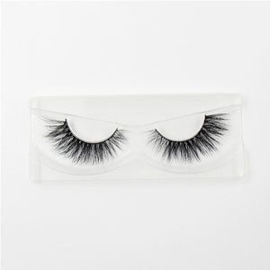 LEHUAMAO 3D Mink Eyelash Fluffy Cross Thick Natural Fake Eyelashes Lashes Dramatic Makeup Eye Lashes Handmade False Eyelash