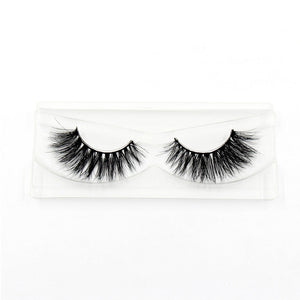 LEHUAMAO 3D Mink Eyelash Fluffy Cross Thick Natural Fake Eyelashes Lashes Dramatic Makeup Eye Lashes Handmade False Eyelash