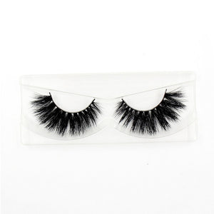 LEHUAMAO 3D Mink Eyelash Fluffy Cross Thick Natural Fake Eyelashes Lashes Dramatic Makeup Eye Lashes Handmade False Eyelash