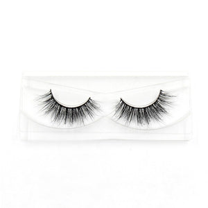 LEHUAMAO 3D Mink Eyelash Fluffy Cross Thick Natural Fake Eyelashes Lashes Dramatic Makeup Eye Lashes Handmade False Eyelash