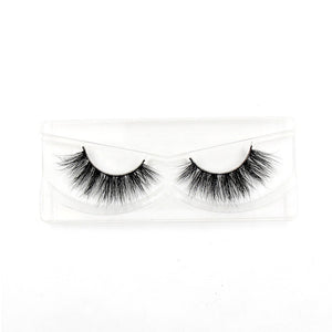 LEHUAMAO 3D Mink Eyelash Fluffy Cross Thick Natural Fake Eyelashes Lashes Dramatic Makeup Eye Lashes Handmade False Eyelash