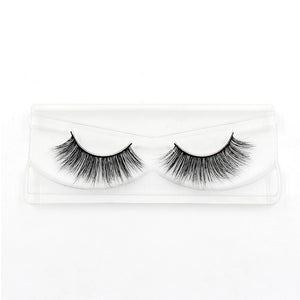 LEHUAMAO 3D Mink Eyelash Fluffy Cross Thick Natural Fake Eyelashes Lashes Dramatic Makeup Eye Lashes Handmade False Eyelash