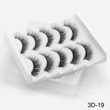 Load image into Gallery viewer, SEXYSHEEP 5Pairs 3D Mink Hair False Eyelashes Natural/Thick Long Eye Lashes Wispy Makeup Beauty Extension Tools