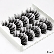 Load image into Gallery viewer, SEXYSHEEP 5Pairs 3D Mink Hair False Eyelashes Natural/Thick Long Eye Lashes Wispy Makeup Beauty Extension Tools