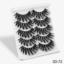 Load image into Gallery viewer, SEXYSHEEP 5Pairs 3D Mink Hair False Eyelashes Natural/Thick Long Eye Lashes Wispy Makeup Beauty Extension Tools