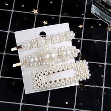 Load image into Gallery viewer, Korea Style Pearls Hair Pins Set for Women Lady Girls Hair Clip Pin Barrette Headwear Hairpins Hair Accessories Hair Ornament