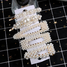 Load image into Gallery viewer, Korea Style Pearls Hair Pins Set for Women Lady Girls Hair Clip Pin Barrette Headwear Hairpins Hair Accessories Hair Ornament