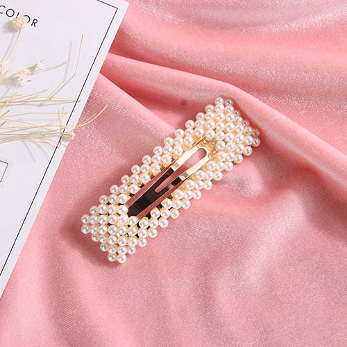 Korea Style Pearls Hair Pins Set for Women Lady Girls Hair Clip Pin Barrette Headwear Hairpins Hair Accessories Hair Ornament