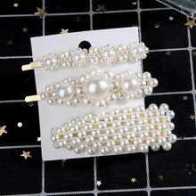 Load image into Gallery viewer, Korea Style Pearls Hair Pins Set for Women Lady Girls Hair Clip Pin Barrette Headwear Hairpins Hair Accessories Hair Ornament