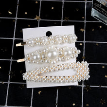 Load image into Gallery viewer, Korea Style Pearls Hair Pins Set for Women Lady Girls Hair Clip Pin Barrette Headwear Hairpins Hair Accessories Hair Ornament